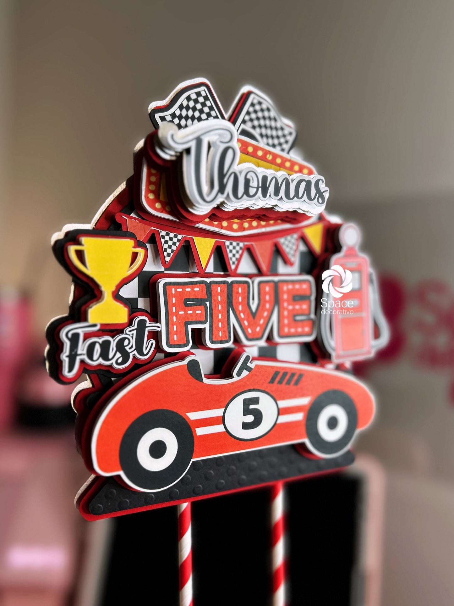 Cake topper Cars