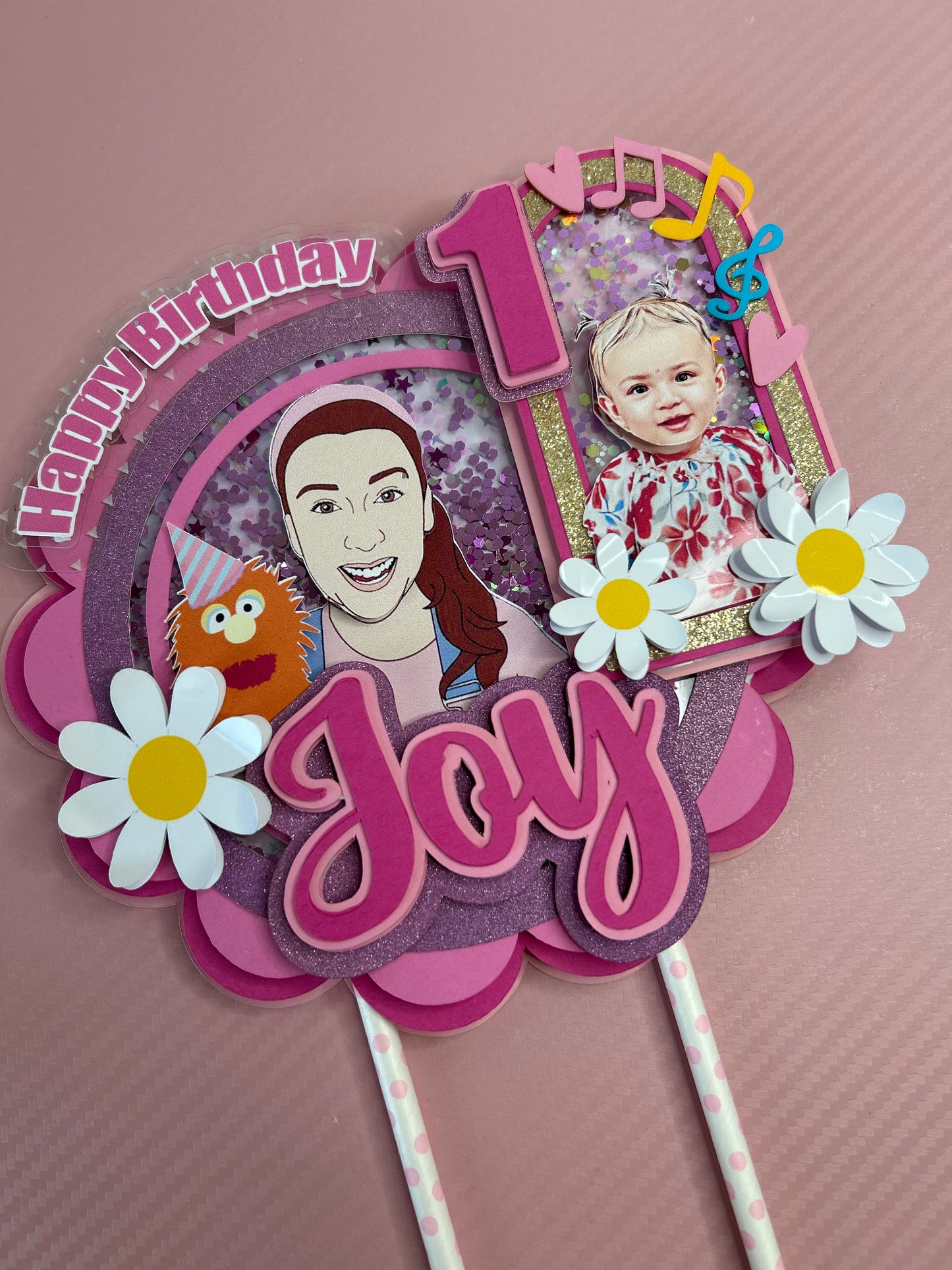 Cake topper Miss Rachel