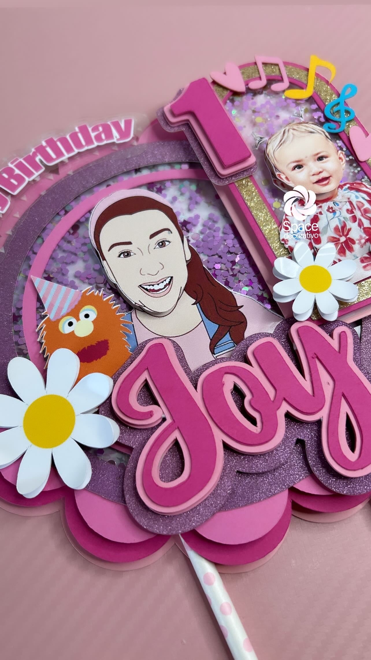 Cake topper Miss Rachel