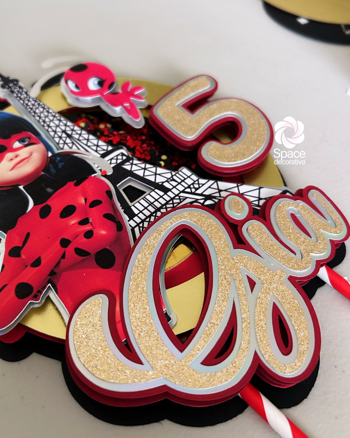 Cake topper LadyBug