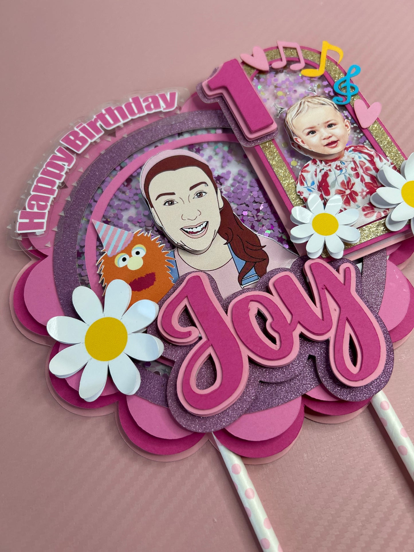 Cake topper Miss Rachel